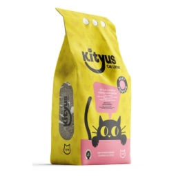 Kityus Bebek Pudralı Bentonit Kedi Kumu 10 Litre