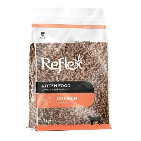 Reflex Kitten Tavuklu Yavru Kedi Maması orjinal kapalı 1 Kg