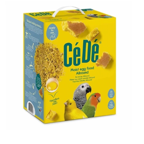 CéDé egg food Allround Tüm ırklar icin kuş maması nemli kapalı paket 1 kg