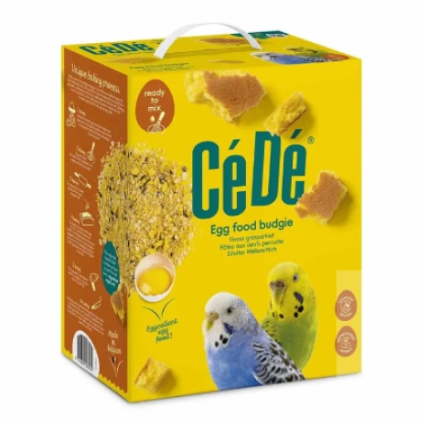 CéDé eggfood budge Muhabbet ve paraket maması kuru kapalı paket 1 kg