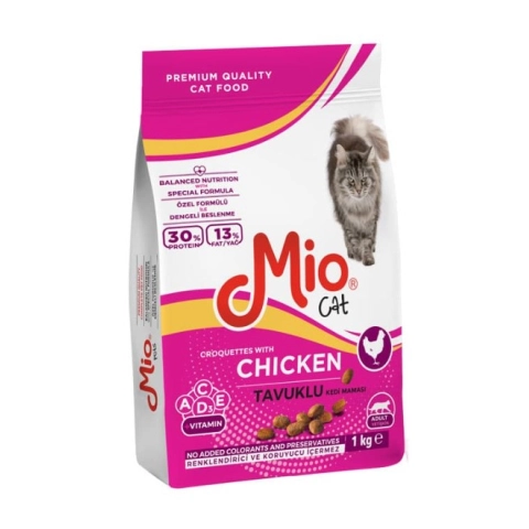 Mio Tavuklu Yetişkin Kedi Maması 1 Kg