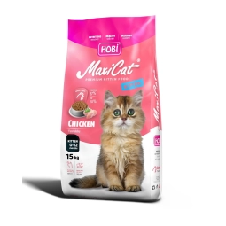 Hobi Maxicat Tavuklu Yavru Kedi Maması 