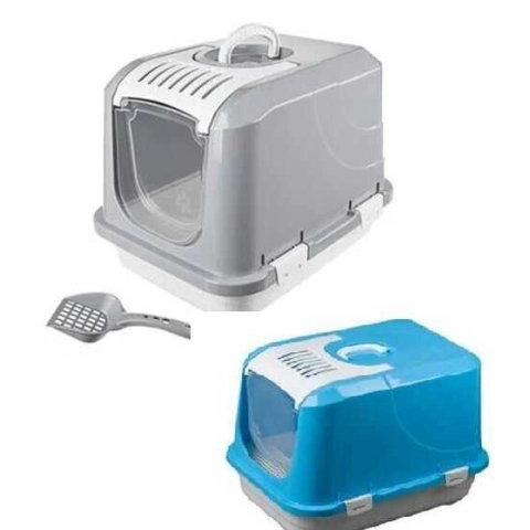 Shippo Kapalı Lüx Kedi Tuvaleti Orta Boy