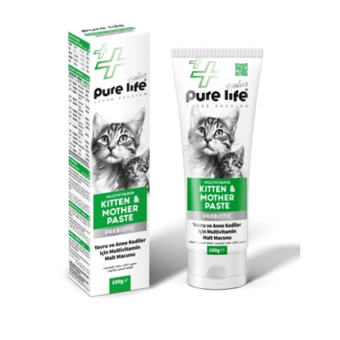 PureLife Kitten&Mother Kedi Malt Paste 100gr