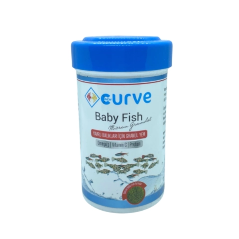 Curve Baby Fish Yavru Balık Yemi 100 ml