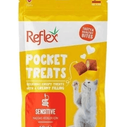 Reflex Pocket Treats / Hassas Kediler İçin Kedi Ödül Maması 60g