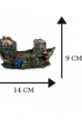 D107 Küçük Gemi Akvaryum Dekoru