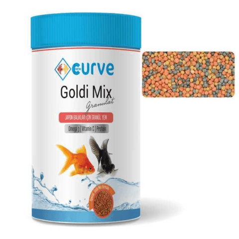 Curve Goldmix Japon Balık Yemi 250 ml