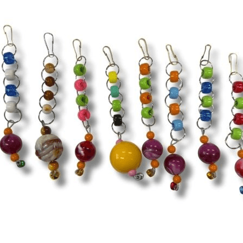 Hobi EF-50 Halka Boncuklu Kuş Oyuncağı – 1 Adet