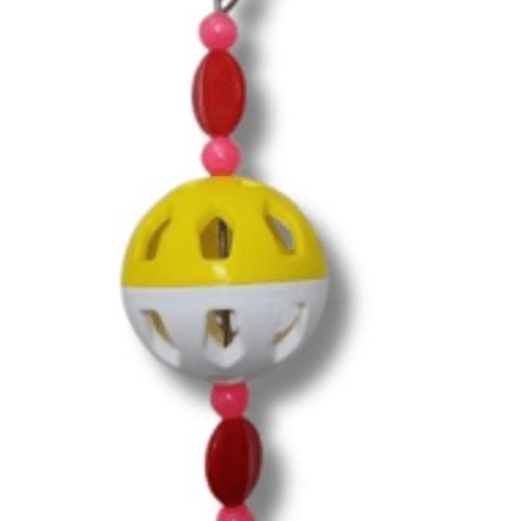 Hobi EF-42 Zilli Tekli Top Kuş Oyuncağı – 1 Adet