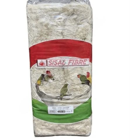 Sisal Fibre Kanaryalar ve Egzotik Kuşlar İçin Hindistan Cevizi-Hint Keneviri-Pamuk Yuva Malzemesi