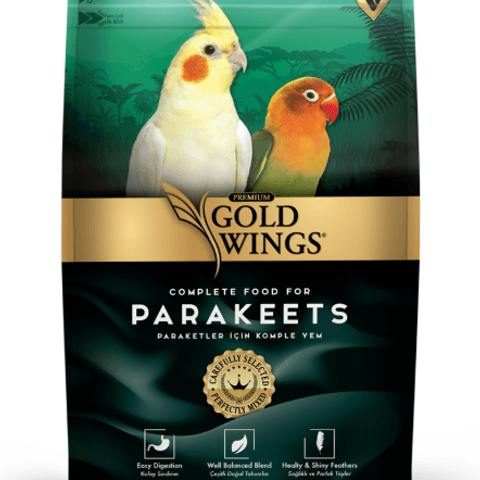 Gold Wings Premium Paraket Yemi 1 kg 