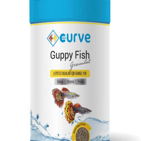 Curve Lepistes Balıkları Için Granül Yem 100 ml