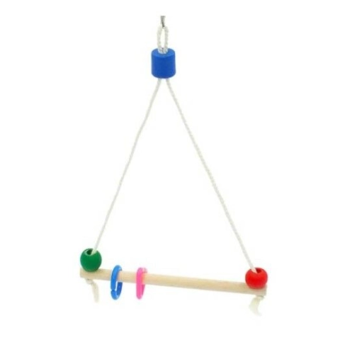 Hobi İpli Eğitici Salıncak Kuş Oyuncağı (2049) X 1 Adet