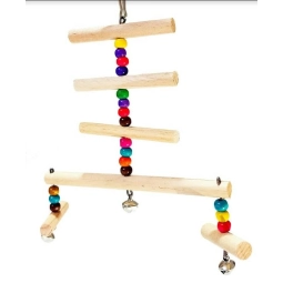 Zilli Merdiven Kuş Oyuncağı