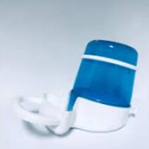 300ml Stasoluzioni C026 Mavi Gövdeli Geniş Ağızlı Kuş Suluğu