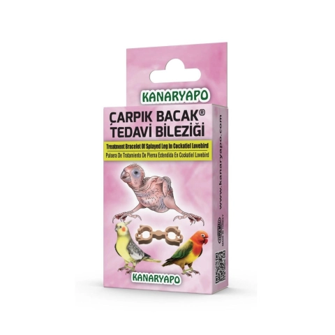 10 adet Kanaryapo Sultan Cennet ve Paraketler İçin Çarpık Bacak Seti