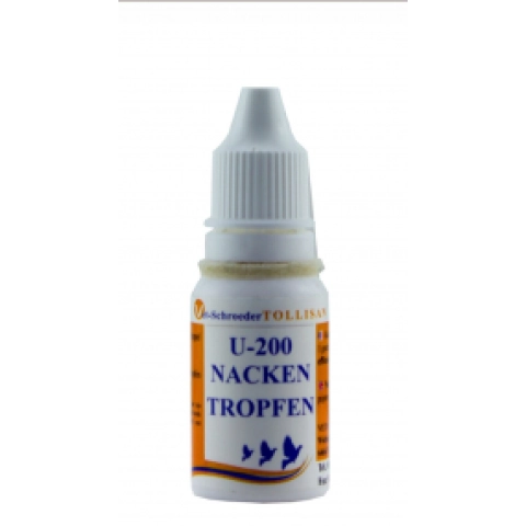 U-200 Dış Parazit Bit Ense Damlası 10ml - Bölünmüş