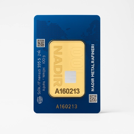 100 Gr Külçe Altın