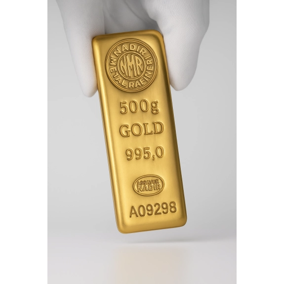 500 Gr Külçe Altın