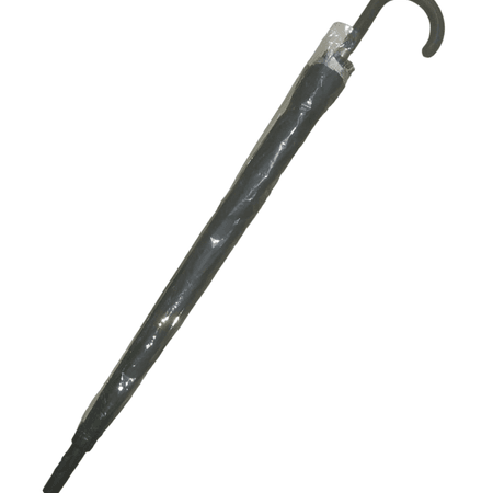 Siyah Erkek Baston Şemsiye 16 TELLİ