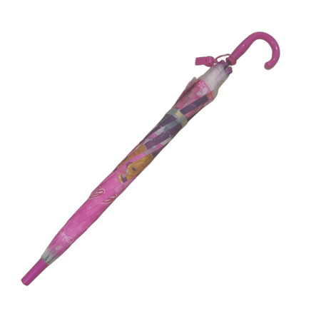 FROZEN KARLAR ÜLKESİ PEMBE DÜDÜKLÜ ŞEMSİYE