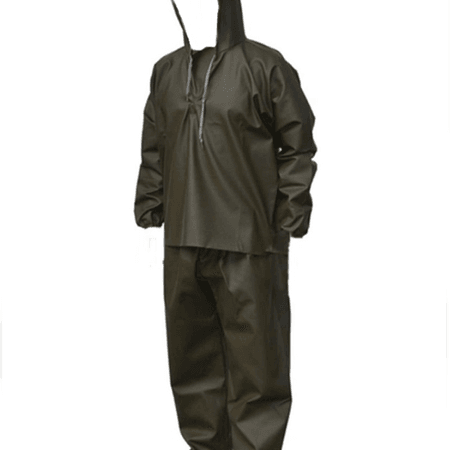 HAKİ  SU RÜZGAR GECİRMEZ ALT ÜST XXL YAĞMURLUK