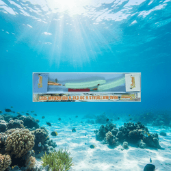 Codant 3D Real Materials Deniz Balıkçılığı Silikon Yem Seti (Çoklu Renk)