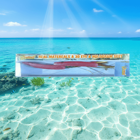 Codant 3D Real Materials Deniz Balıkçılığı Silikon Yem Seti (Çoklu Renk)