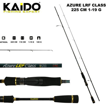 Kaido Azure LRF Serisi 2.25 m 1-19 gr Atarlı Çok Amaçlı Spin Kamış