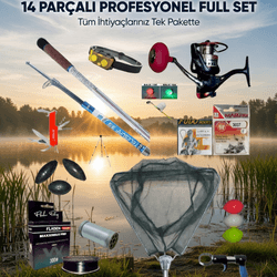 Suprema Surf 420 Kamış ve Ryobi Ecusima 8000 Makine - 14 Parça Profesyonel Surf Olta Seti