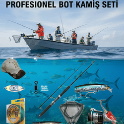 Maksimum Güç: Fladen & Ryobi Profesyonel Bot ve Tekne 9-Parça Av Seti