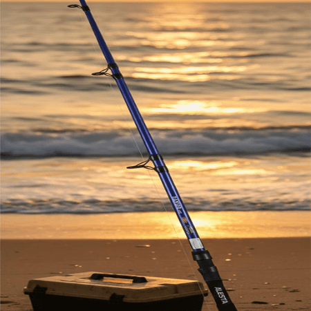 Alesta Ranger 300cm 50-100g GR Teleskopik Surf Olta Kamışı – Deep Purple Edition