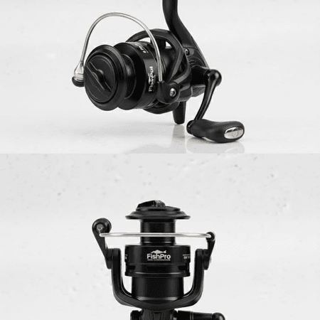 FishPro 4000 Serisi Metalik Kırmızı Spin Balıkçılık Makinesi - Yüksek