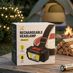 PS-917 Profesyonel Şarj Edilebilir Kafa Lambası