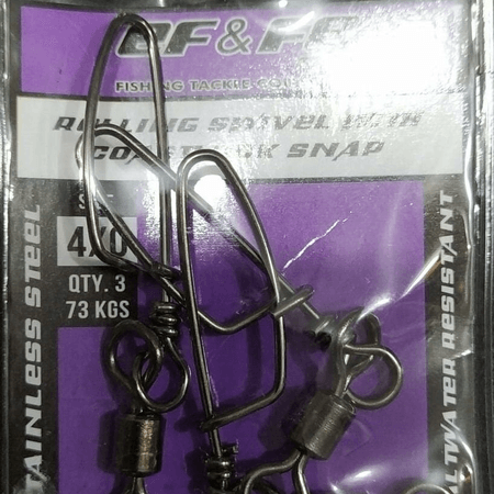EFFE KLİPS  Rolling Swivel Coastlock Snap PAKET