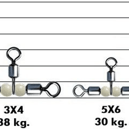 CROSSLİNE ROLLİNG SWİVEL  (T ) PAKET FIRDÖNDÜ  NO :10