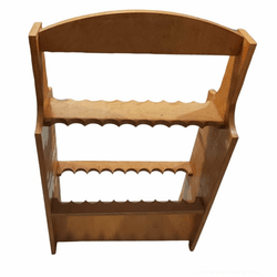 CİFT TARAFLI 20 Lİ AHŞAP KORUYUCU VERNİKLİ KAMIŞ STANDI 1,20MM