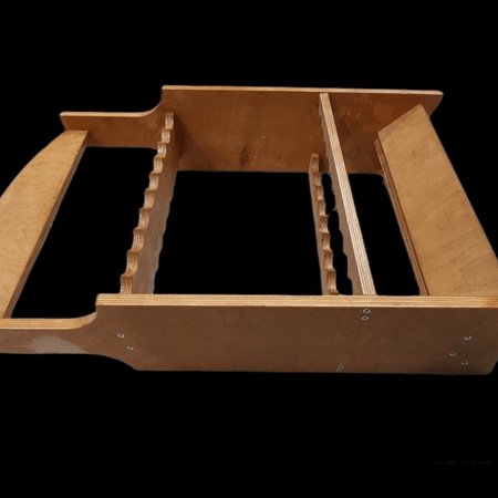 CİFT TARAFLI 20 Lİ AHŞAP KORUYUCU VERNİKLİ KAMIŞ STANDI 1,20MM