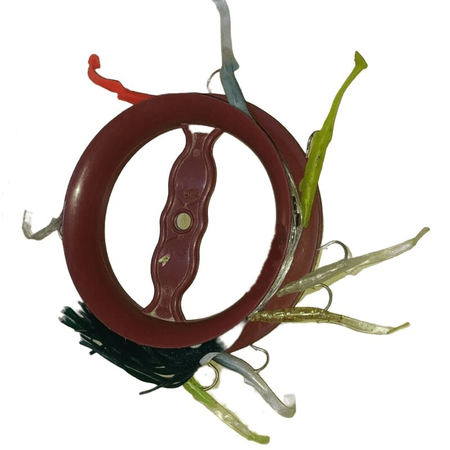 SIRTI TAKIMI-10-LU RAGLO 8,5CM SİLKON  60MM MİSİNE 80MT UZUNLUK