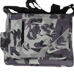 ASKERİ BEYAZ KAMFLAJ DESENLİ YAN CANTA