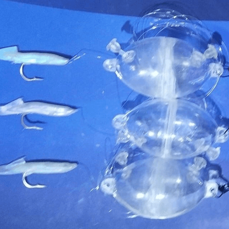 HAZIR TAKIM  AVCI BALIK İÇİN SULU TOP VE ARKASINDA SİLKON  3 LÜ SET