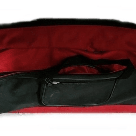 110 CM UZUNLUĞUNDA 2-Lİ KAMIŞ CANTASI  KIRMIZI-SİYAH