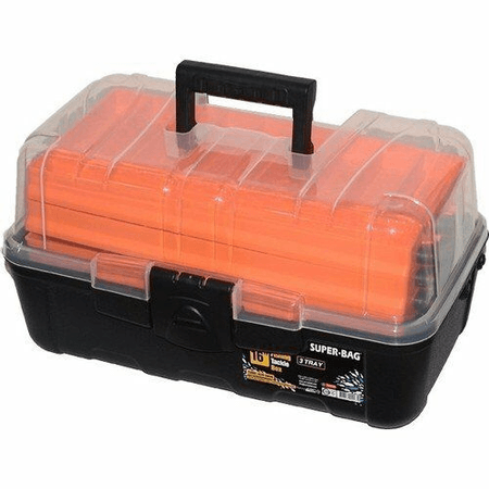 KUTU 16'' BALIKÇI TAKIM ÇANTA ŞEFFAF LUX