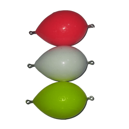 ZARGANA ŞAMANDIRA  TOP 45 Gr. BEYAZ-SARI-KIRMIZI 2 Lİ SET.