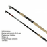 TELE DRAGON 300CM -50-100GR CARBON KAPALI BOY 75 CM