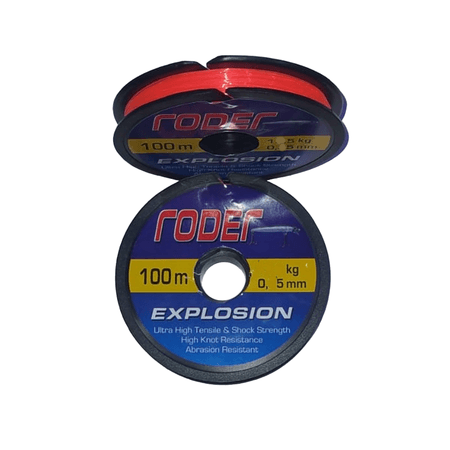 RODER EXPLOSION MONOFLAMENT MİSİNA 100M 5.0 KG 0.20mm TURUNCU