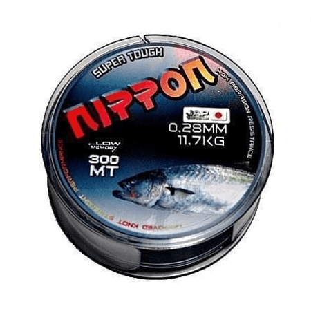 NİPPON 0,28MM 11,7 TEST 300MT GRİ MİSİNE