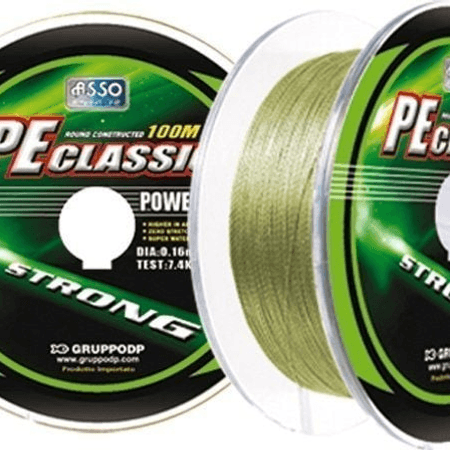 Asso Pe Classic 6 Örgü Dyneema 100 MT İp Misina YEŞİL