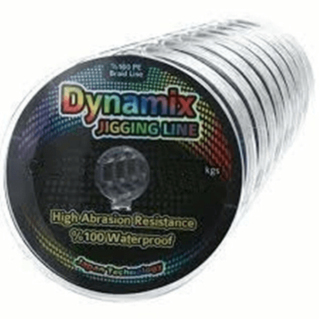 Effe Dynamix Jigging 100 Metre Gri Örgü İp Misina-0,06 MM- 7,12KG